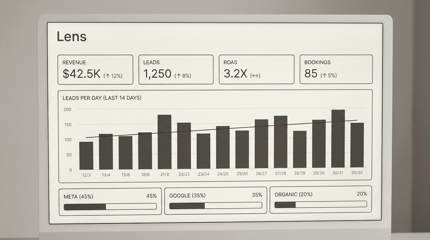 Performance dashboard