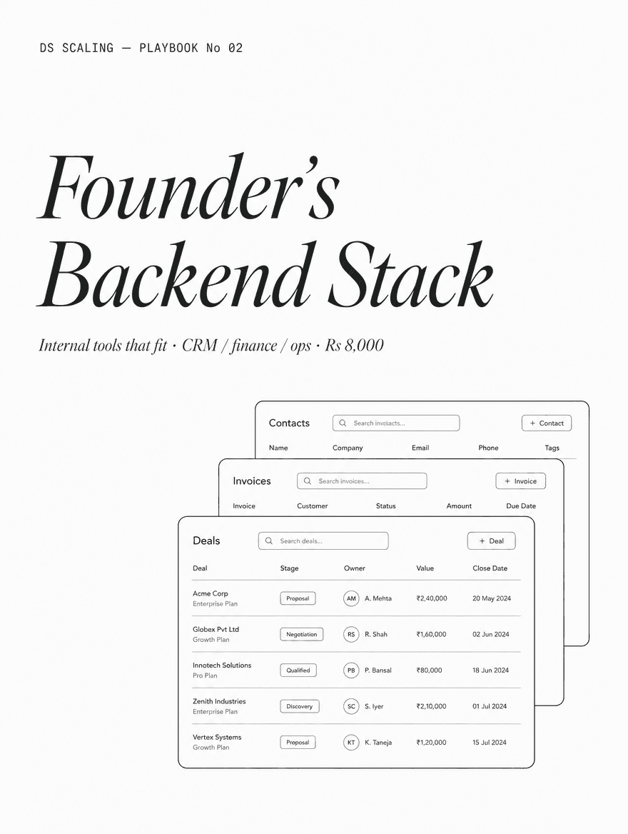 Founder's Backend Stack Guide