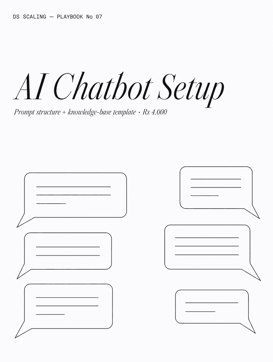 AI Chatbot Setup Guide